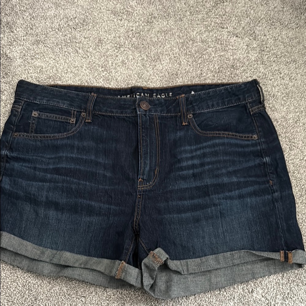American Eagle Outfitters Women's Blue Denim Shorts